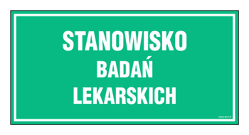 JE022 Stanowisko badań lekarskich