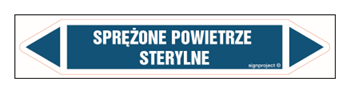 JF428 SPRĘŻONE POWIETRZE STERYLNE - arkusz 16 naklejek