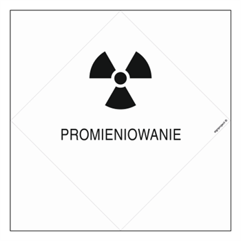 KA006 Znak ostrzegawczy do oznakowania środków transportu