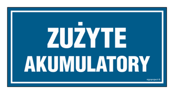 OA152 Zużyte akumulatory