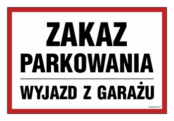 SA022 Zakaz parkowania