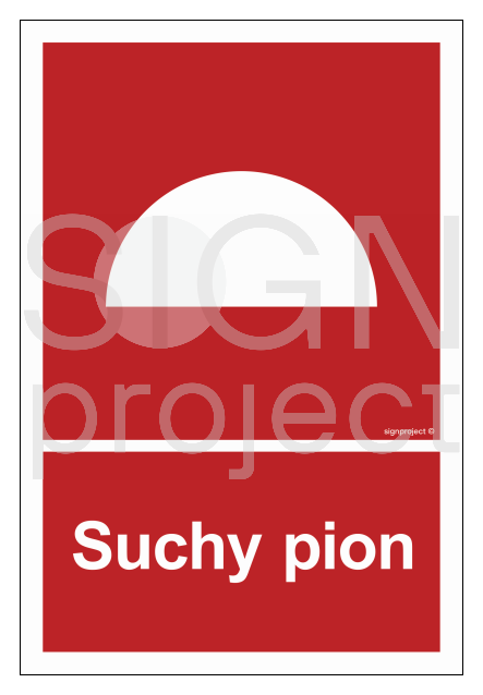 BB006 Suchy pion