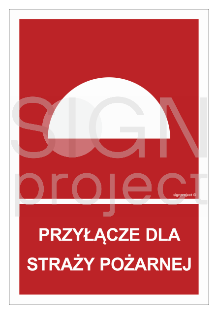 BB023 Przyłącze dla straży pożarnej