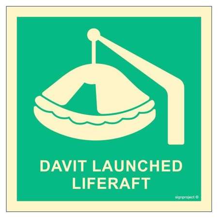 FB008 Davit launched liferaft