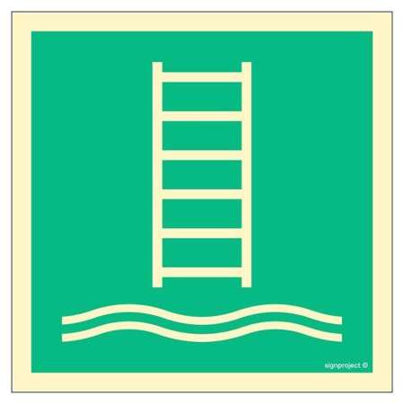 FB011 Embarkation ladder w/o text