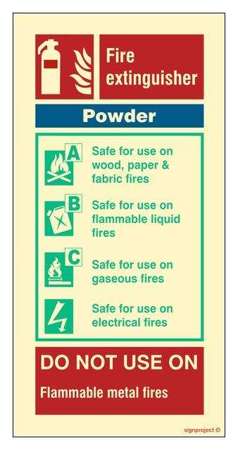 FE155 Fire extinguisher Powder