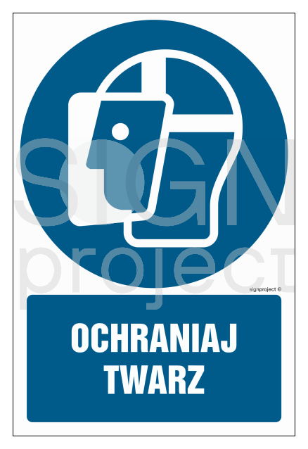 GL009 Ochraniaj twarz