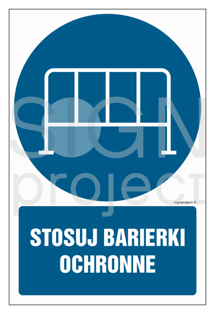 GL040 Stosuj barierki ochronne