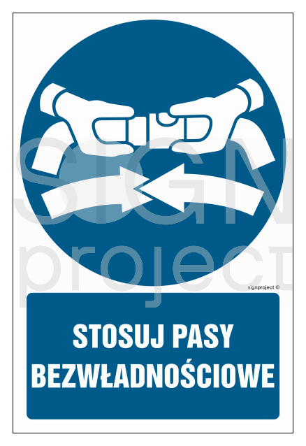 GL041 Stosuj pasy bezwładnościowe