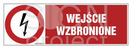 HD004 Wejście wzbronione