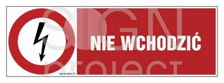 HD005 Nie wchodzić