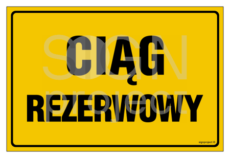 JD009 Ciąg rezerwowy