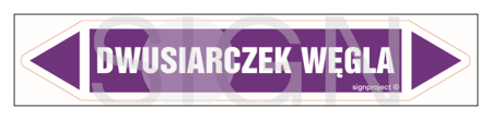 JF136 DWUSIARCZEK WĘGLA - arkusz 16 naklejek