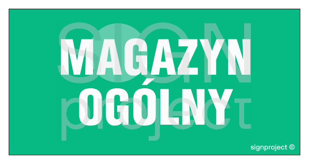 NA011 Magazyn ogólny