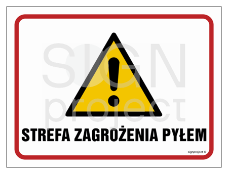 NB024 Strefa zagrożenia pyłem