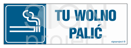 NC018 Tu wolno palić