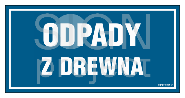 OA107 Odpady z drewna