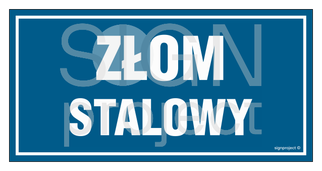 OA113 Złom stalowy