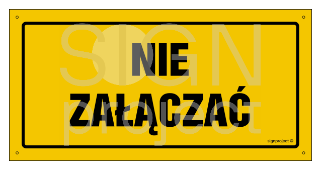 OA192 Nie załączać