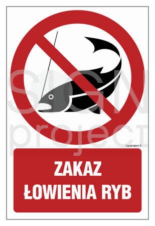 OD023 Zakaz łowienia ryb