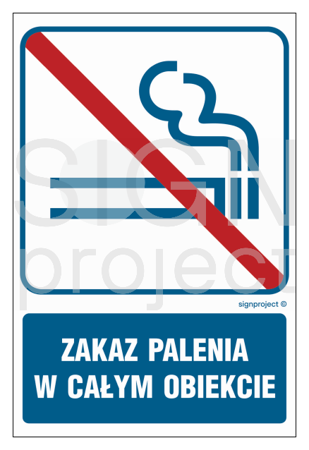 RB504 Zakaz palenia w całym obiekcie